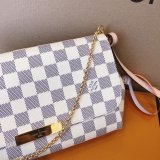 High Quality Louis Vuitton Damier Azur Canvas Favorite PM N41277