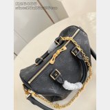 Louis Vuitton Speedy Bandoulière 25 M26486 Black Women Bag