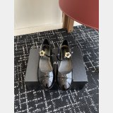 CC Pearl Mary Jane Patent Calfskin Shoes