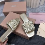 Replica Handbag Store Top Quality Miu Miu Copy Flat Sandals and Slippers Shoes