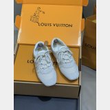 LV Sneakerina Leather and Suede shoes