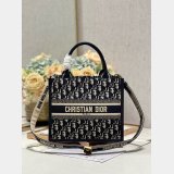 Shop D-Stripes 1286 Bayadere Dior Book Tote Replica Bags