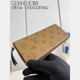 Louis Vuitton Fake Rosalie Clémence Emilie Monogram Reverse Wallet