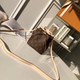 UK Louis Vuitton Nano Noe Monogram in Marron M41346 Bag