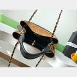 Duplicate AS5636 Suede Metiers Dart Small Shopping Bag