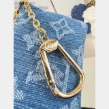 Louis Vuitton LV x TM Key Pouch Monogram Denim M14938 Replica Bag