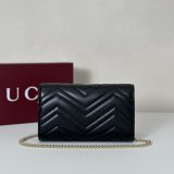 Gucci GG Marmont Wallet On Chain High Quality 837745 Bag