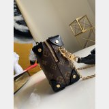 Louis Vuitton Replica M45571 Monogram Canvas Leather Petite
