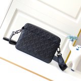 Top Quality Louis Vuitton Duo Messenger G65 M69827 Black