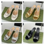 Replica Handbag Store gucci WOMEN'S HORSEBIT MID-HEEL SLIDE SANDAL