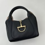 Duplicate 837467 Gucci Softbit Small Shoulder AAA+ Black Bag