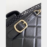 Replica Spring-Summer 2025 Backpack Mesh AS5484 Black Bag