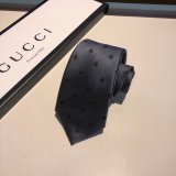 Gucci Huffero Designer Twill Silk Tie for Men Necktie