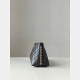 High Quality AS4700 1:1 Pouch Grained shiny Black Bag