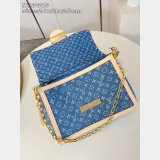 Louis Vuitton High Quality M13319 Dauphine Soft GM Monogram Denim Bag