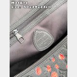 Louis Vuitton Perfect LV x YK Keepall 50 Taurillon Monogram Replica