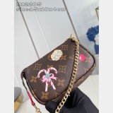 Louis Vuitton Replica Handbag Store Pochette Accessoires Monogram M12205 Luxury Bag