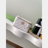 Shops 7 Star Chain Vanity AP3940 Lambskin Bag