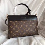 UK Louis Vuitton Damier Ebene One Handle Flap Bag MM M43125 Monogram