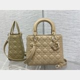 Replica Handbag Store DIOR lady 17/20/24CM calf togo leather bag