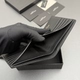 SAINT LAURENT TINY CASSANDRE Bill clip wallet