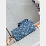 Nano Speedy Louis Vuitton Replicas M82950 Monogram Denim Bag