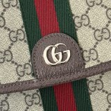Gucci Ophidia Medium Top Handle Duplicate 836842 Bag