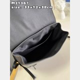 Louis Vuitton Fashion Fastline Backpack LV Aerogram M21367 Flap Bag