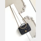 High Quality AP5147 Shiny Grained Gold-tone Bag