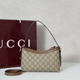 Gucci Designer 847450 GG Emblem Small Shoulder Bag
