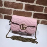 Gucci Marmont Fashion Mini Chevron bag 476433