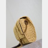 Top Quality YSL Kate Chain Bag With Tassel In Raffia 604276
