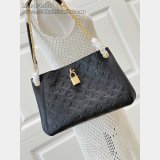 Louis Vuitton Anytime PM Monogram Empreinte M14414 Black Handbags