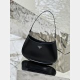 Prada Cleo brushed leather shoulder bag