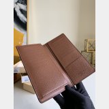 M61697/N62665/M66540 Brazza Wallet Monogram Eclipse Damier Graphite LV Replica