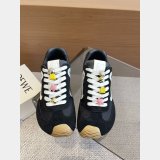 Ballet Runner 2.0 In Nylon And Calfskin