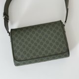 Gucci GG Green Medium Crossbody Replica Handbag Store 792124 Men Bag