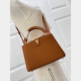 Louis Vuitton Luxury The Capucines M48865 Caramel Bag