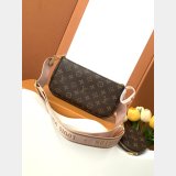 Louis Vuitton Luxury M44840 Multi Pochette PINK or Greem
