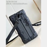 Designer Louis Vuitton Petite Malle Luxury Copy M24303 Black Bag