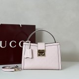 Gucci Padlock Medium Top Hhandle GG Leather 838992 Bag