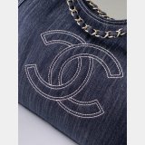 Top Quality AS2138 Vintega Denim Tote Shopping Bag