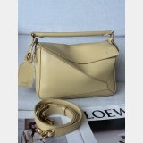 Best Loewe Featherlight Puzzle Small Nappa Lambskin Handbag 24CM