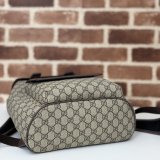Men Gucci 792114 Ophidia Small GG Backpack Ebony Supreme Copy Bag
