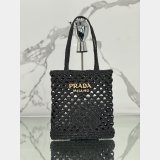 Replica Handbag Store Prada straw shopping bag 1BG493