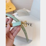 Replica Handbag Store Loewe Women Belt 1:1 Mirror Smooth 1.5cm Width