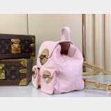 Venice Backpack Louis Vuitton Copy M13031 Luxury Monogram Denim Pink
