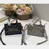 Christian Dior Perfect Cheap Replica Book Tote Paris Oblique Bag