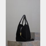 Saint Laurent Rive Gauche Bowling Tote Canvas 774048 Bag