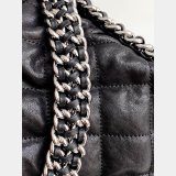 Designer Matelasse Chain Shoulder Ap3566 Black Bag